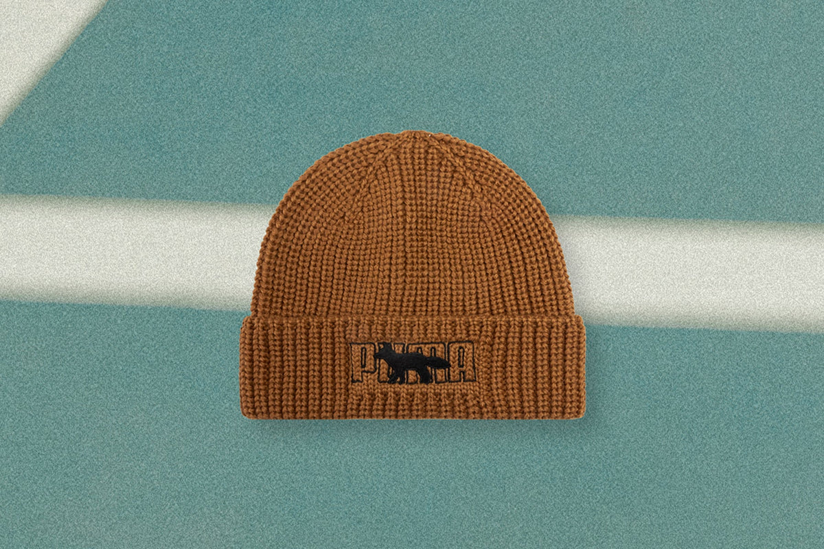 Fisherman Beanie - Brown