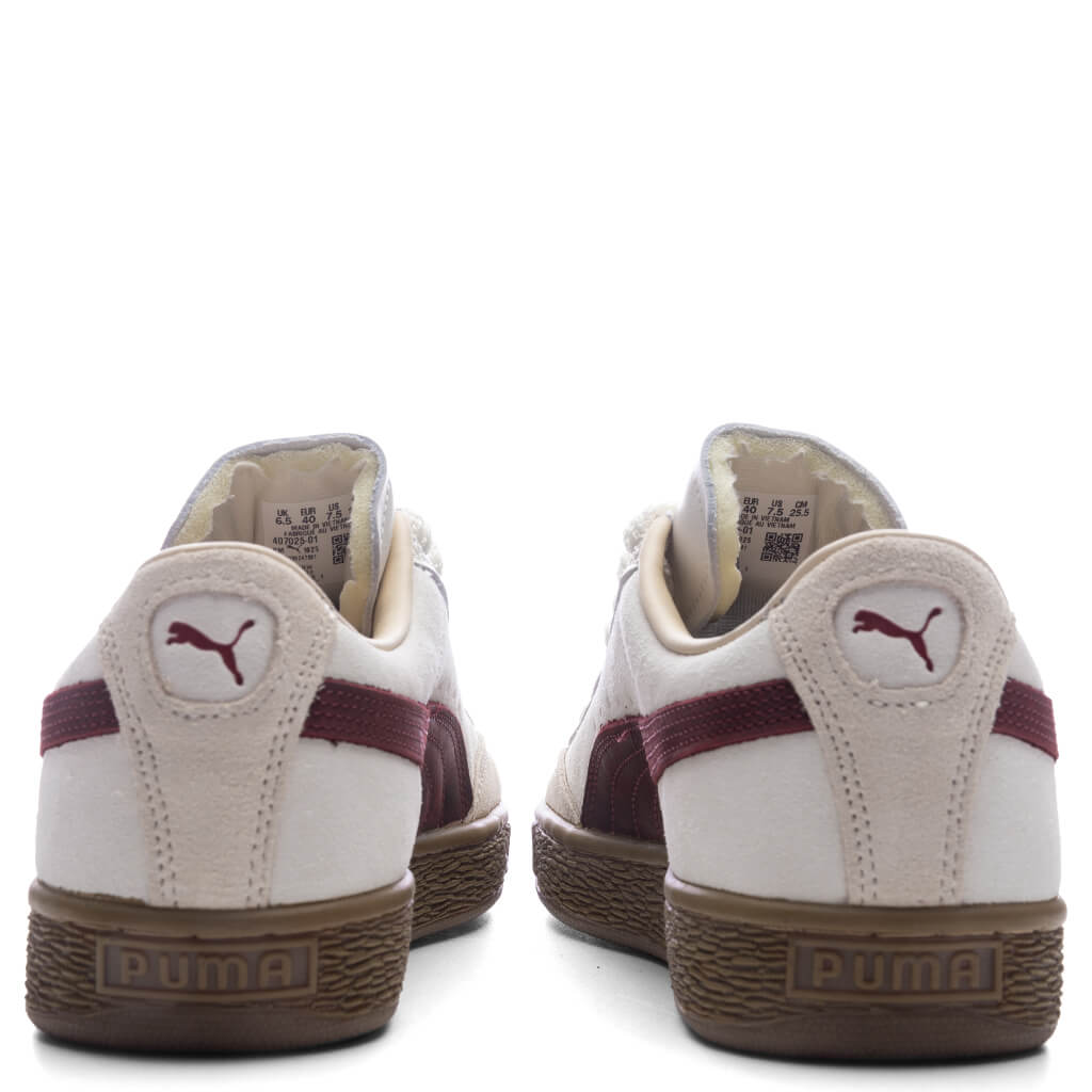 Suede Vintage - Warm White/Archive Gold/For All Time Red