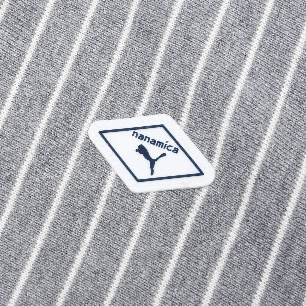 Striped Hoodie - Grey