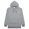 Striped Hoodie - Grey