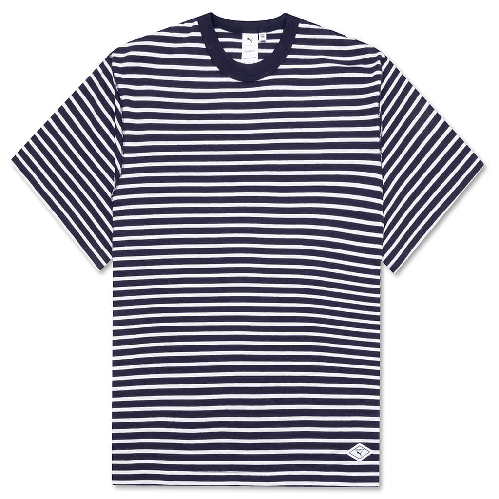 Striped Tee - Blue