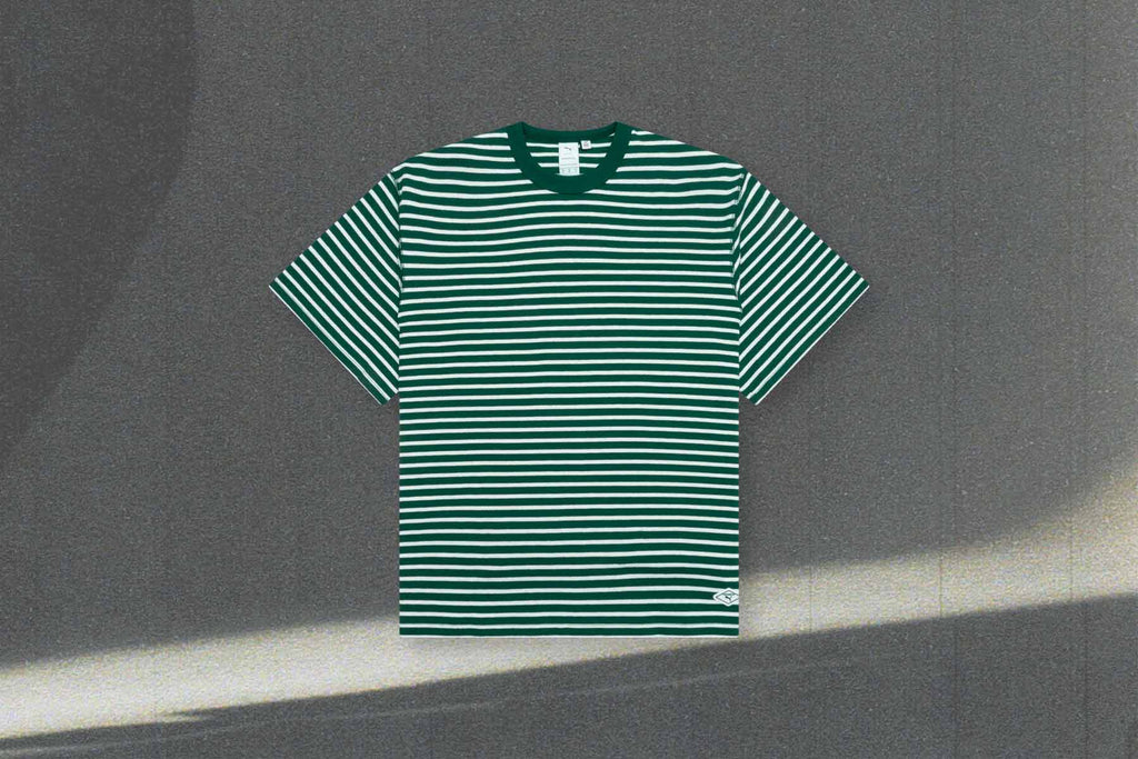 Striped Tee - Green