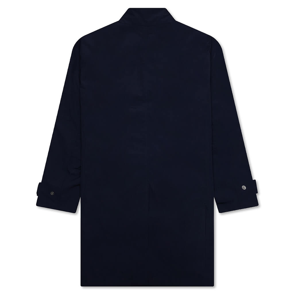 Woven Coat - Blue