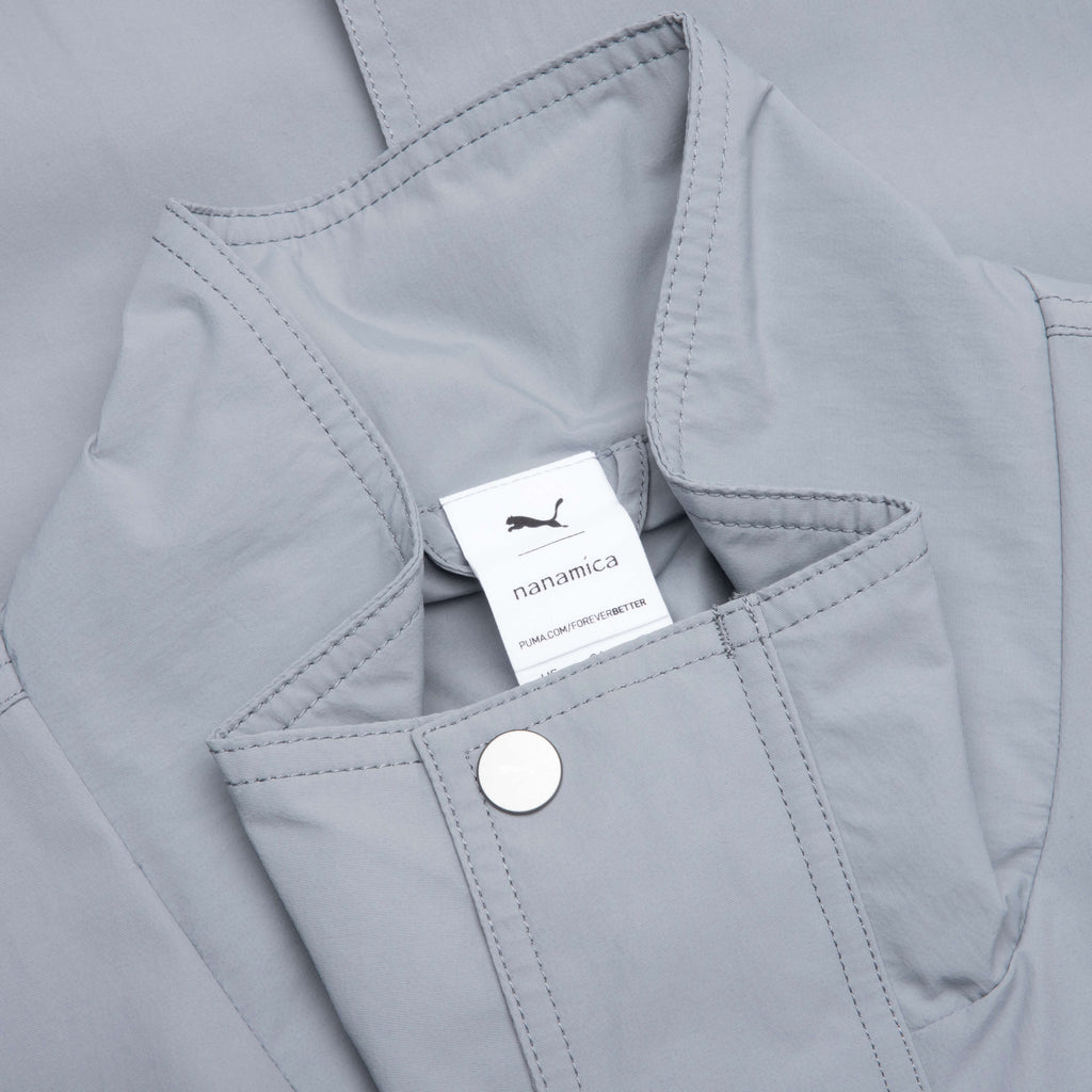 Woven Coat - Grey