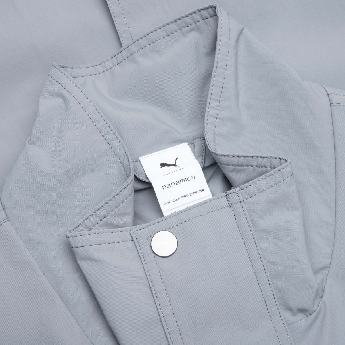 Woven Coat - Grey