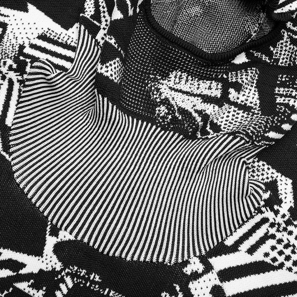Scuba Knit L/S - White