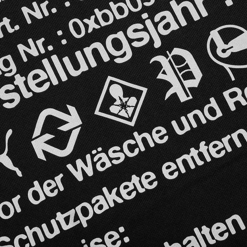 Graphic Hoodie - Black