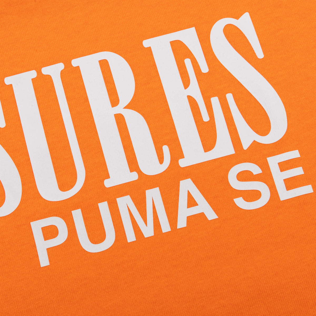 Typo Tee - Orange