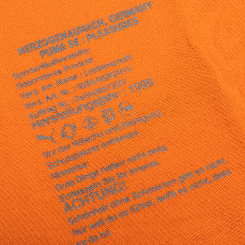 Typo Tee - Orange