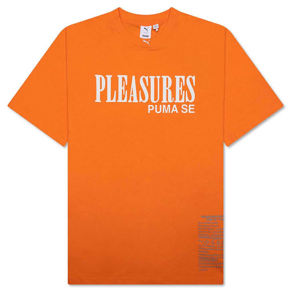 Typo Tee - Orange