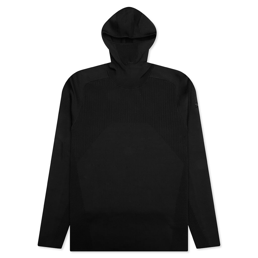Knitted Scuba L/S - Black