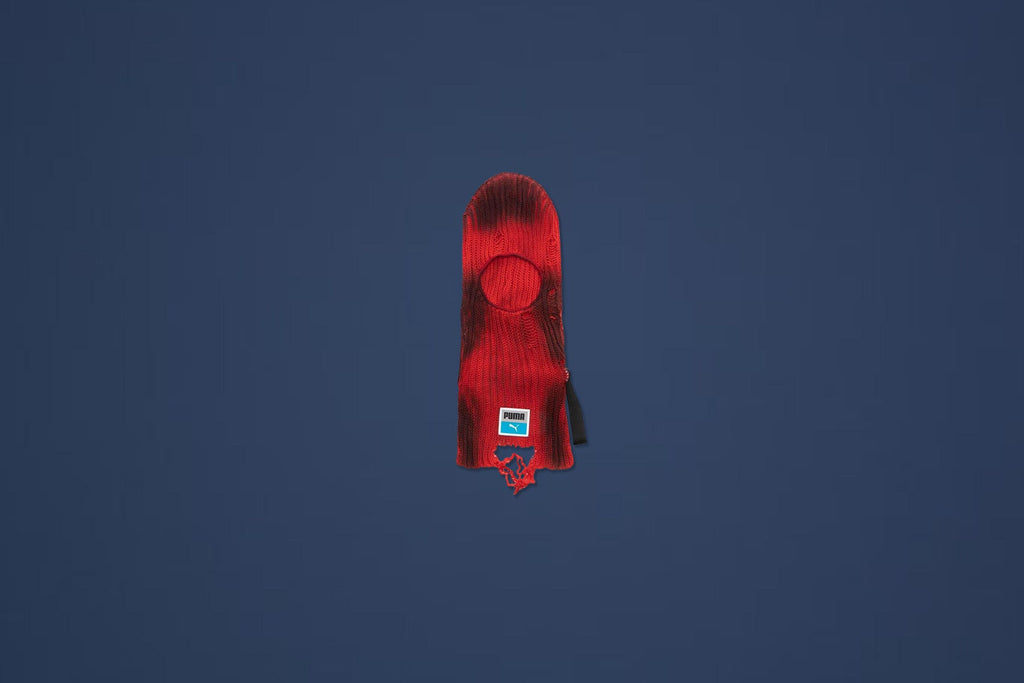Knitted Balaclava - Red
