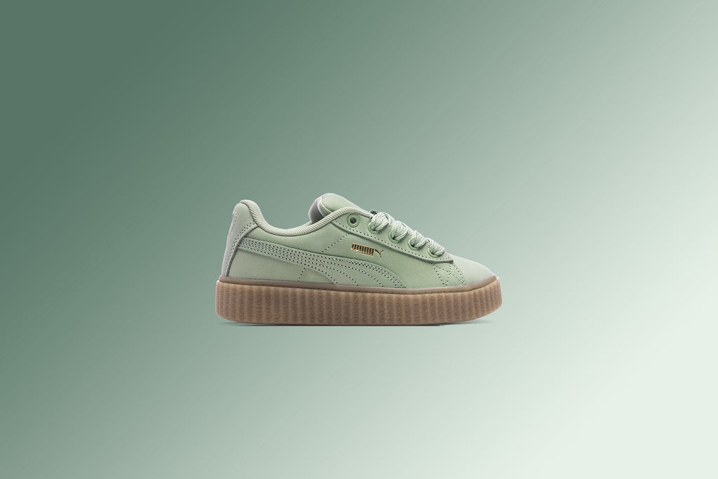 Creeper Phatty Nubuck (PS) - Green Fog