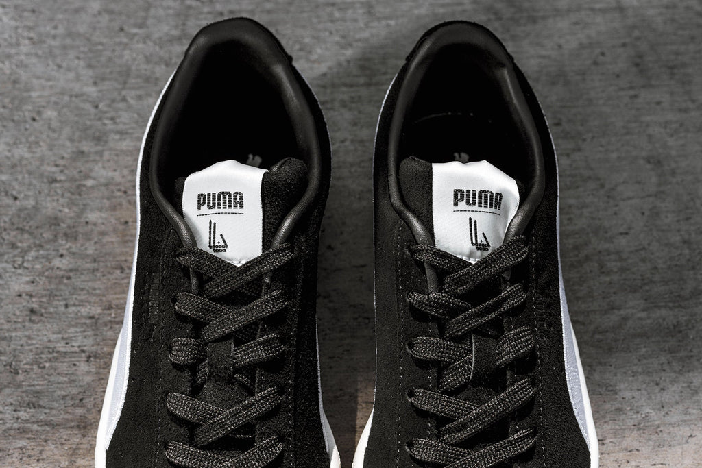 Women's Suede 'Forever Stronger' - Black/Whisper White