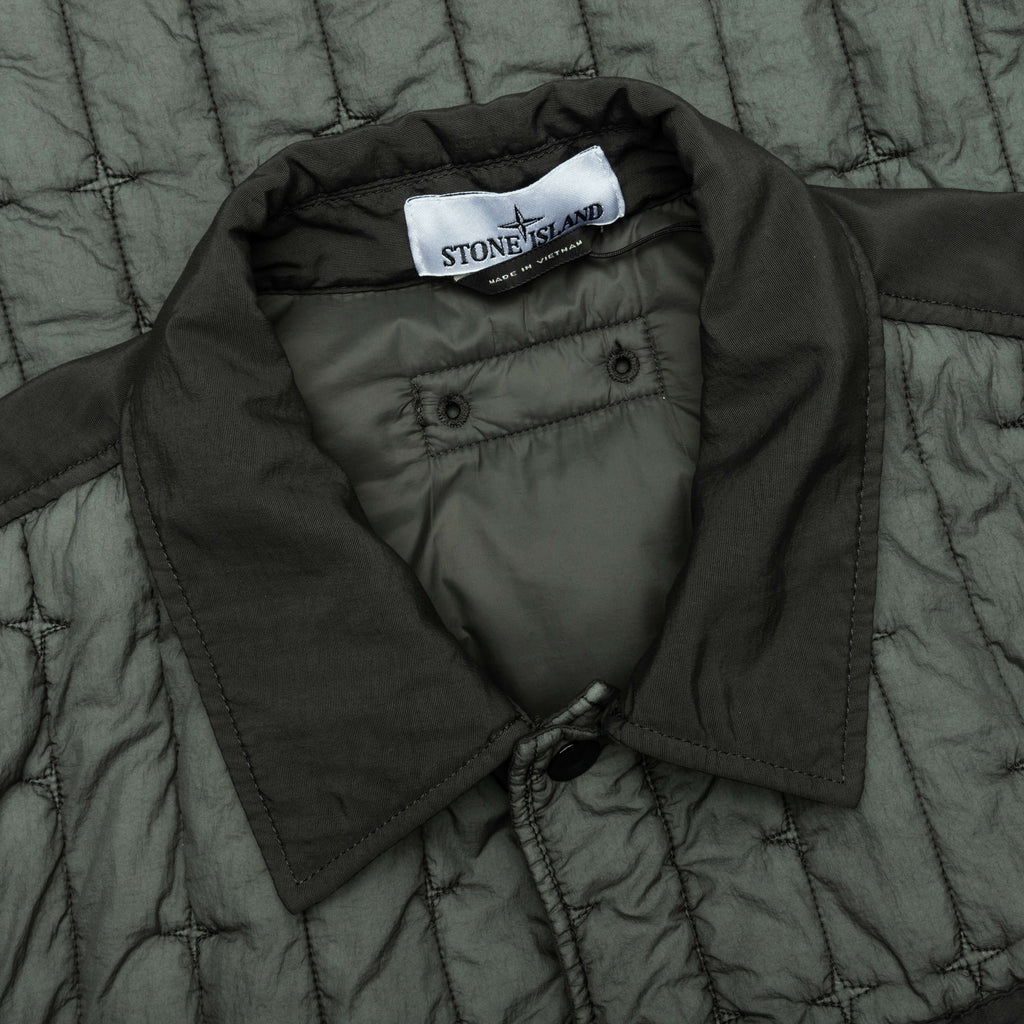 Quilted Nylon Stella Jacket - Musk