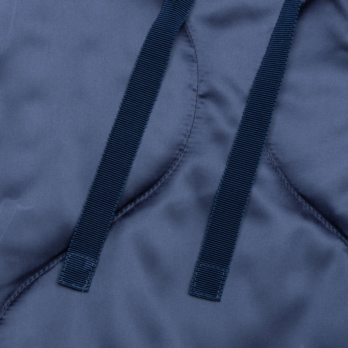 Quilted Shorts - Light Indigo