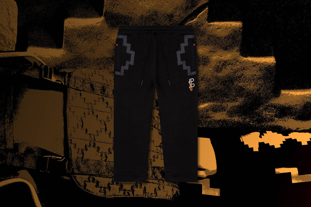 7/8 Pants - Black