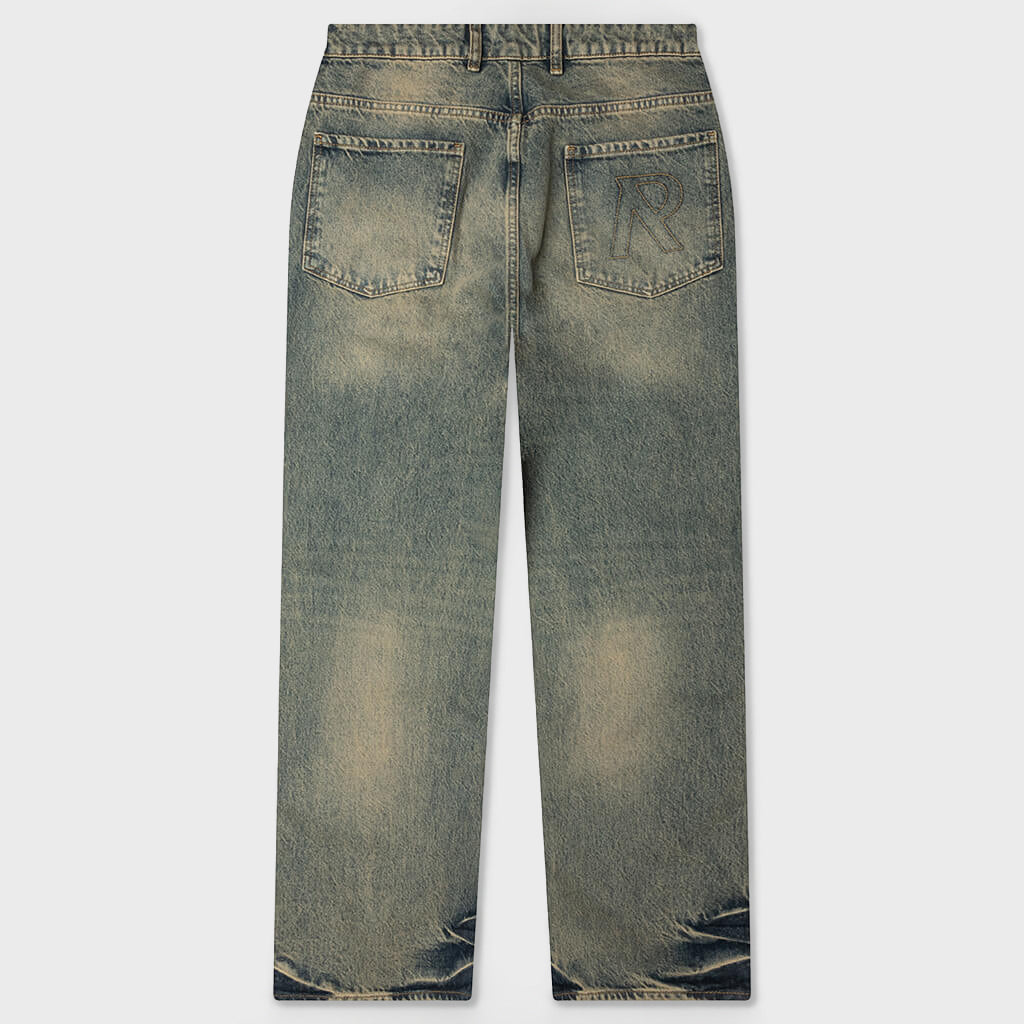 R3 Baggy Denim - Blue Cream
