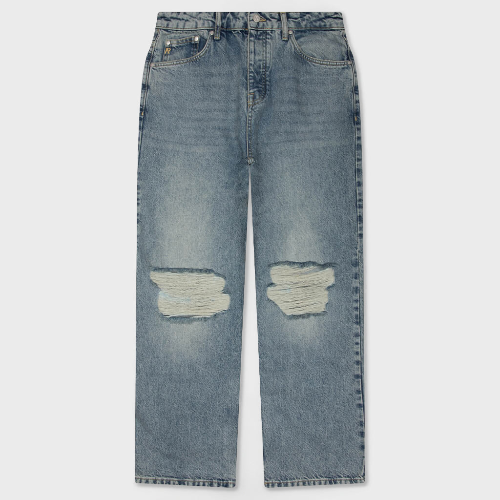 R3 Baggy Denim - Moss Blue