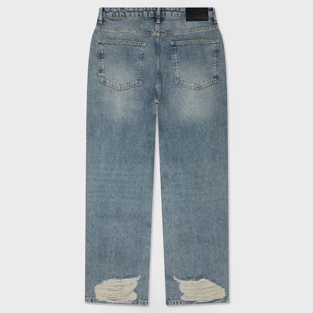 R3 Baggy Denim - Moss Blue