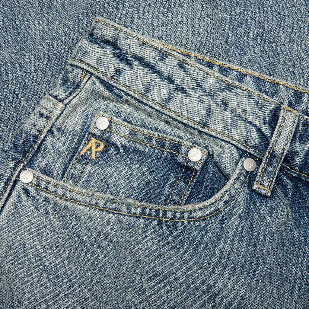 R3 Baggy Denim - Moss Blue