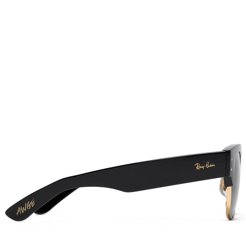 A$AP Rocky x Ray-Ban Mega Clubmaster - Polished Black/Gold