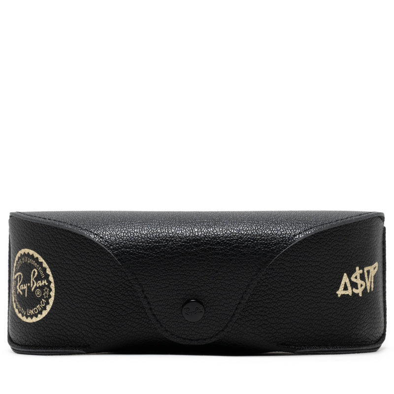 A$AP Rocky x Ray-Ban Mega Balorama - Polished Black/Dark Grey