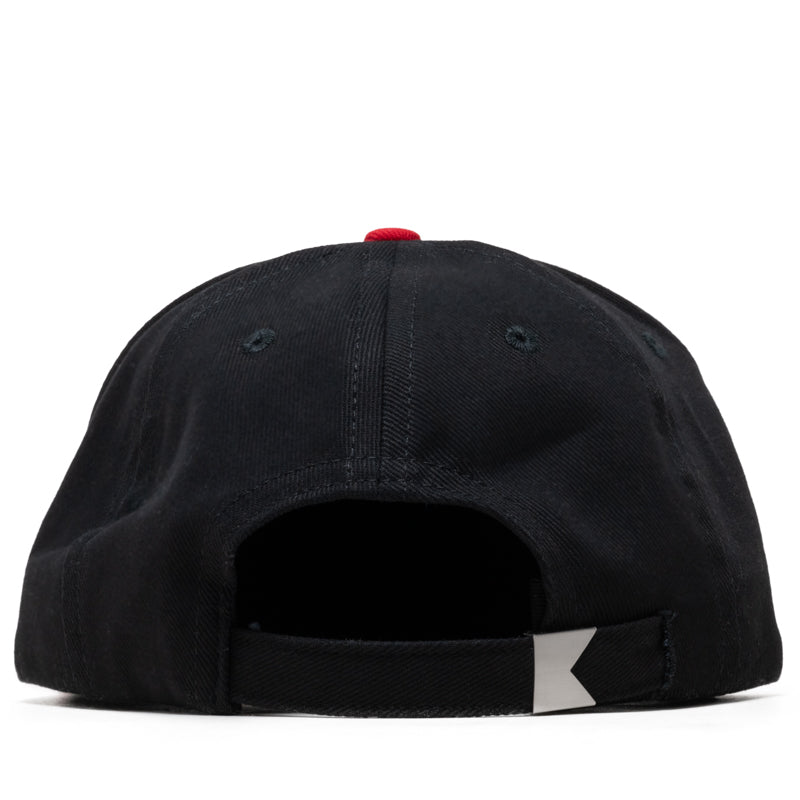 Rhude Rossa Structured Strapback - Black/Red