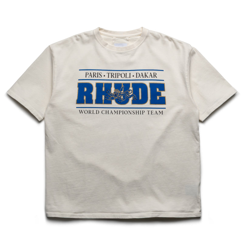 Rhude Chrono Tee - Vintage White/Blue