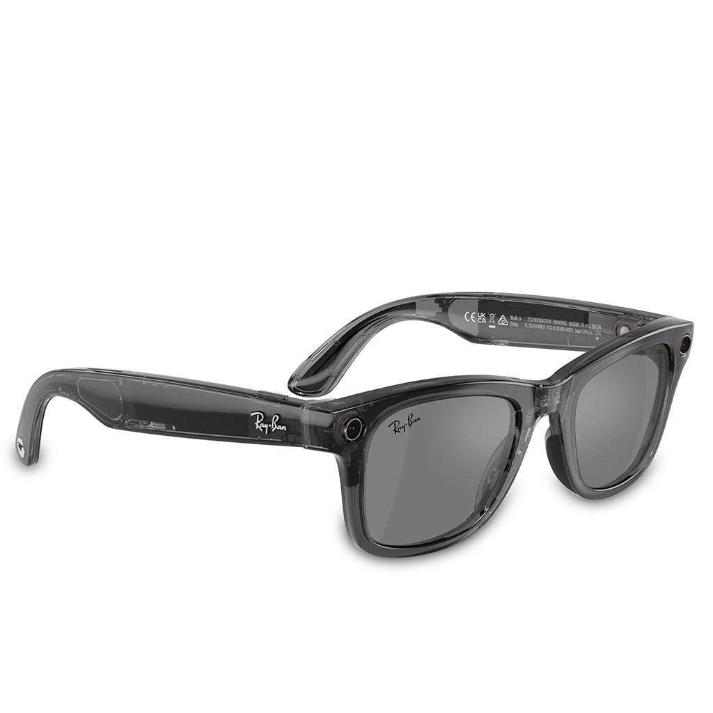 Limited Edition Wayfarer - Transparent Black
