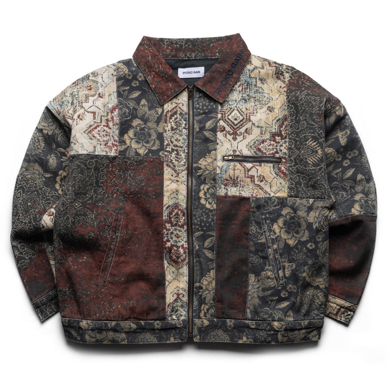 Ryoko Rain Vintage Patch Work Jacket - Multi