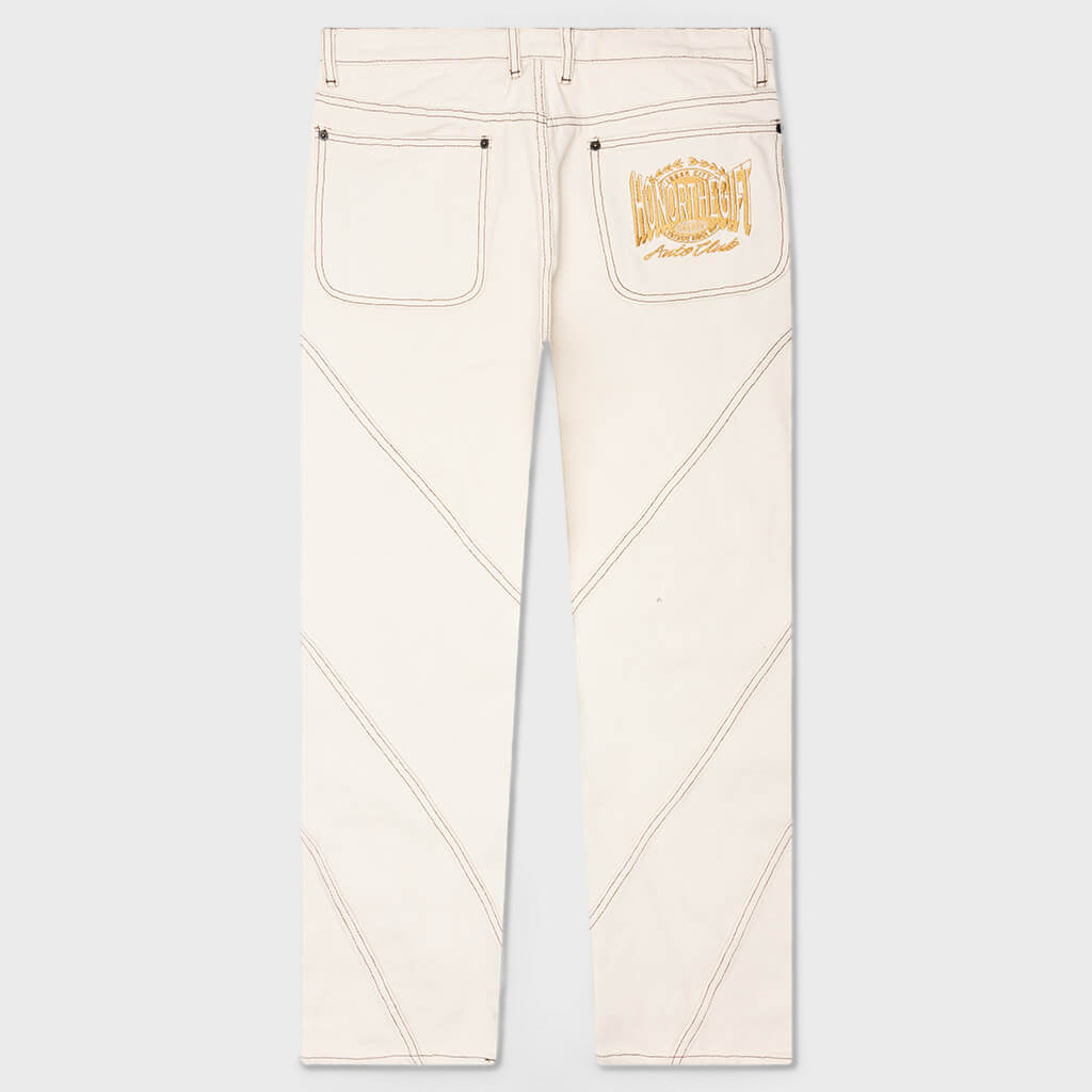 Racing Panel Pant - Bone