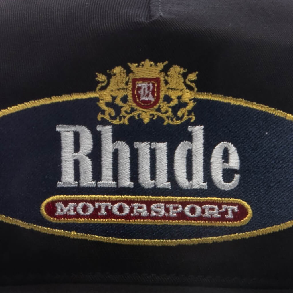 Racing Crest Hat - Black/Navy
