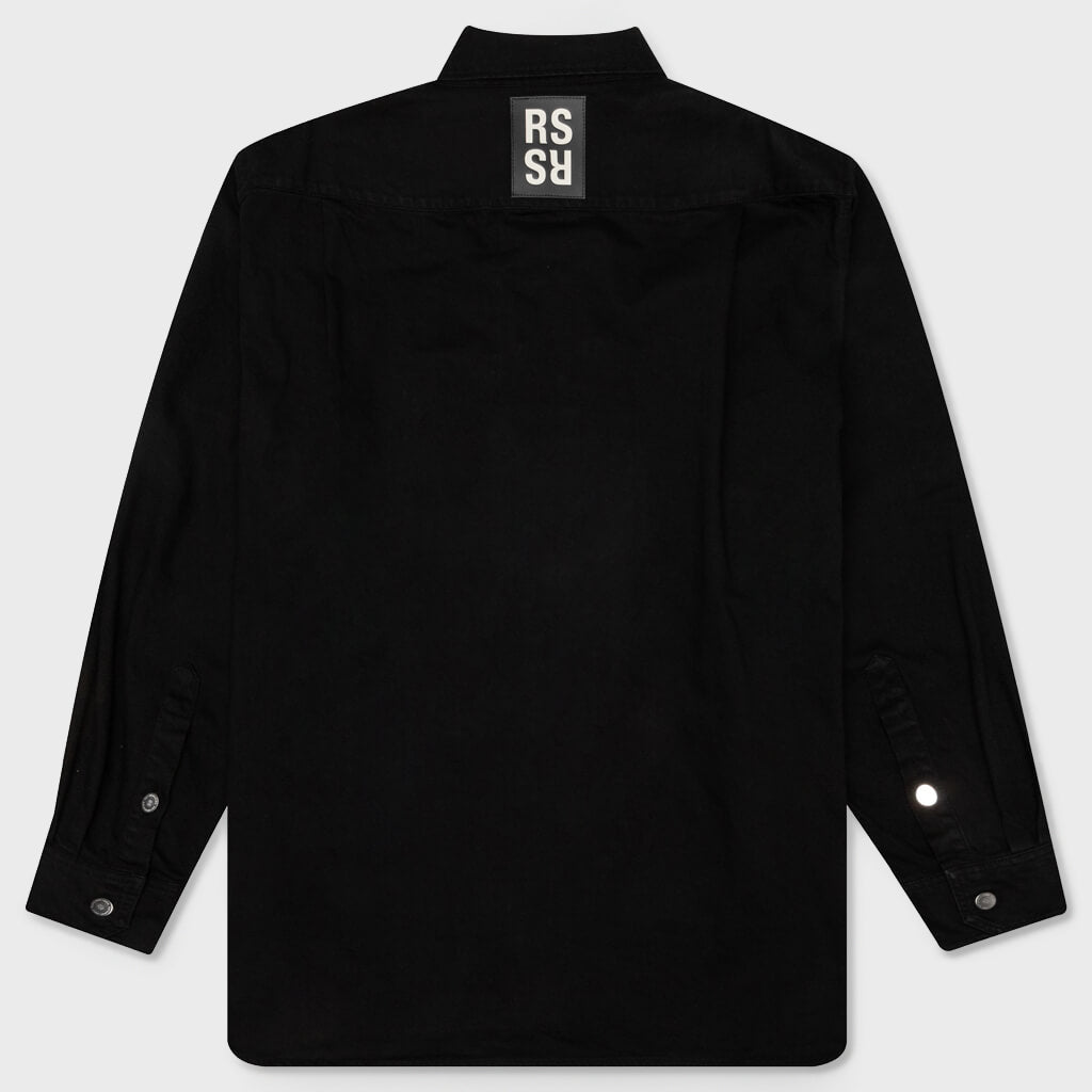 Big Fit Denim Shirt - Black