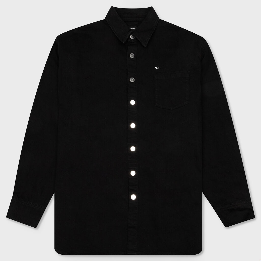 Big Fit Denim Shirt - Black