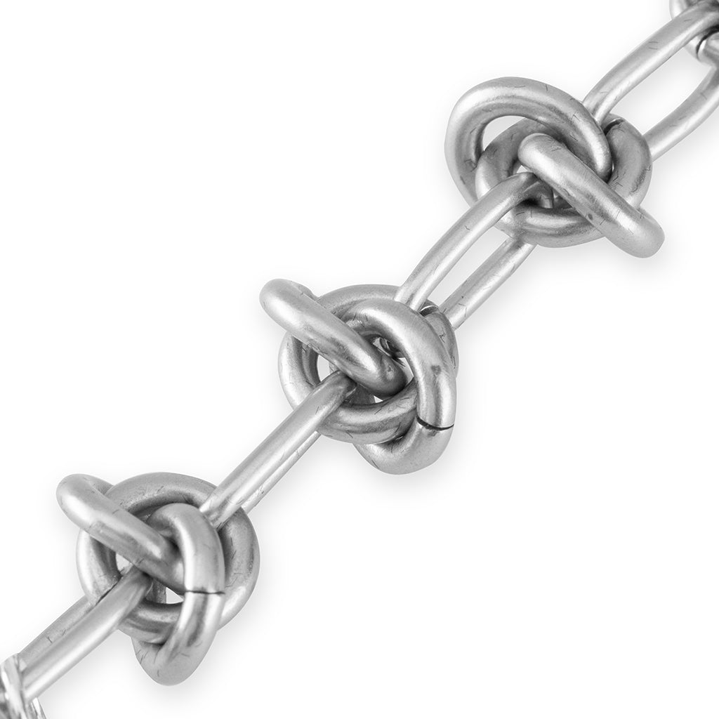 Knot Charm Bracelet - Nickel