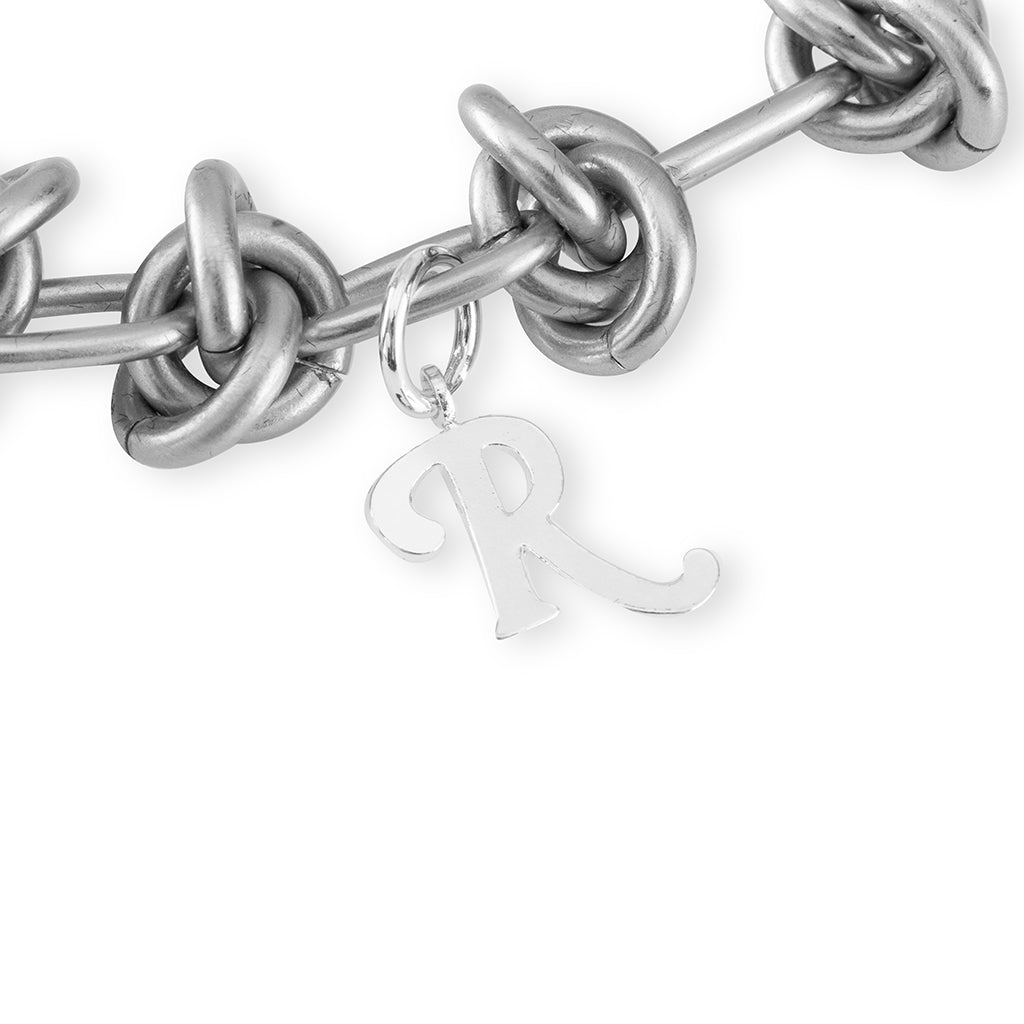 Knot Charm Bracelet - Nickel