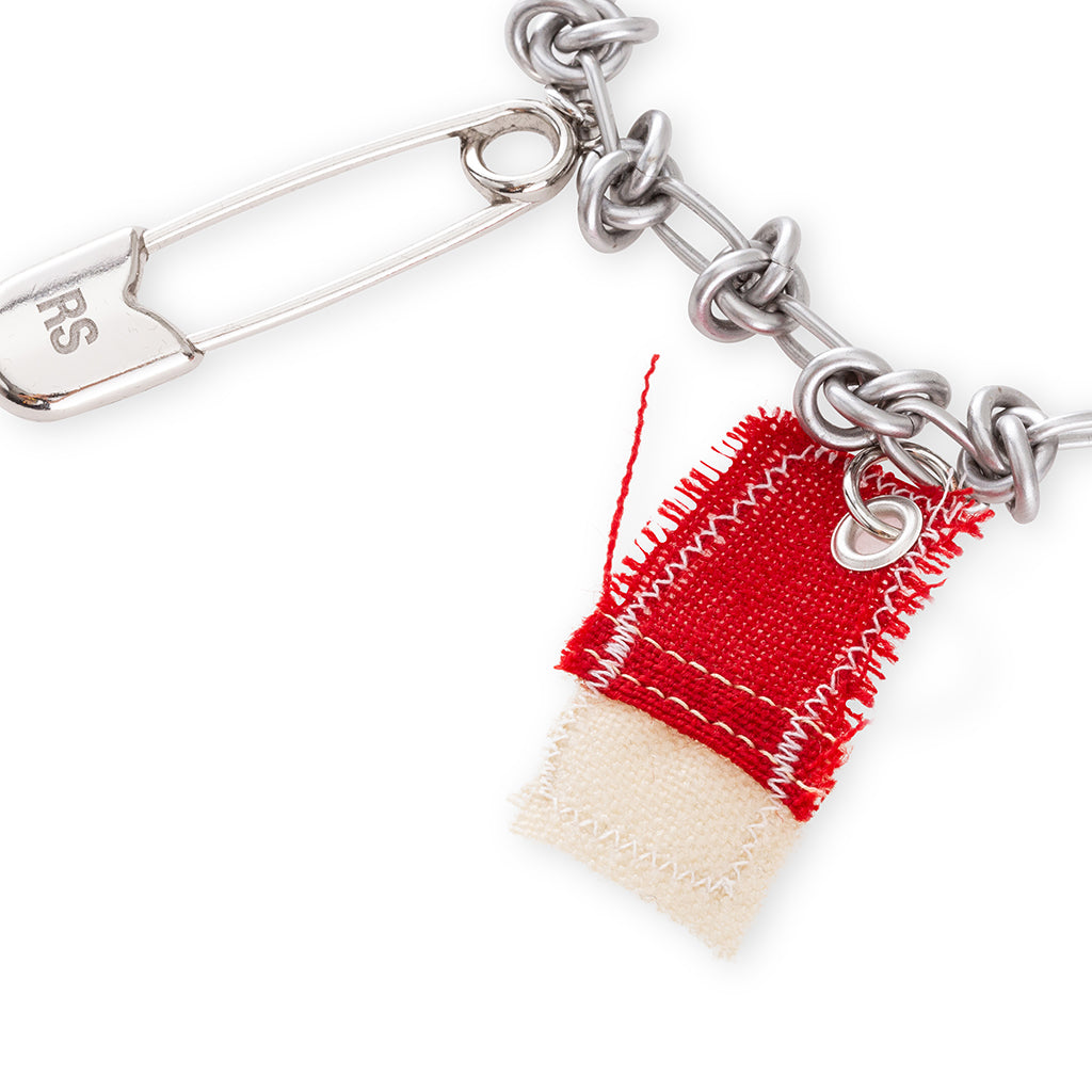 Knot Charm Necklace - Nickel
