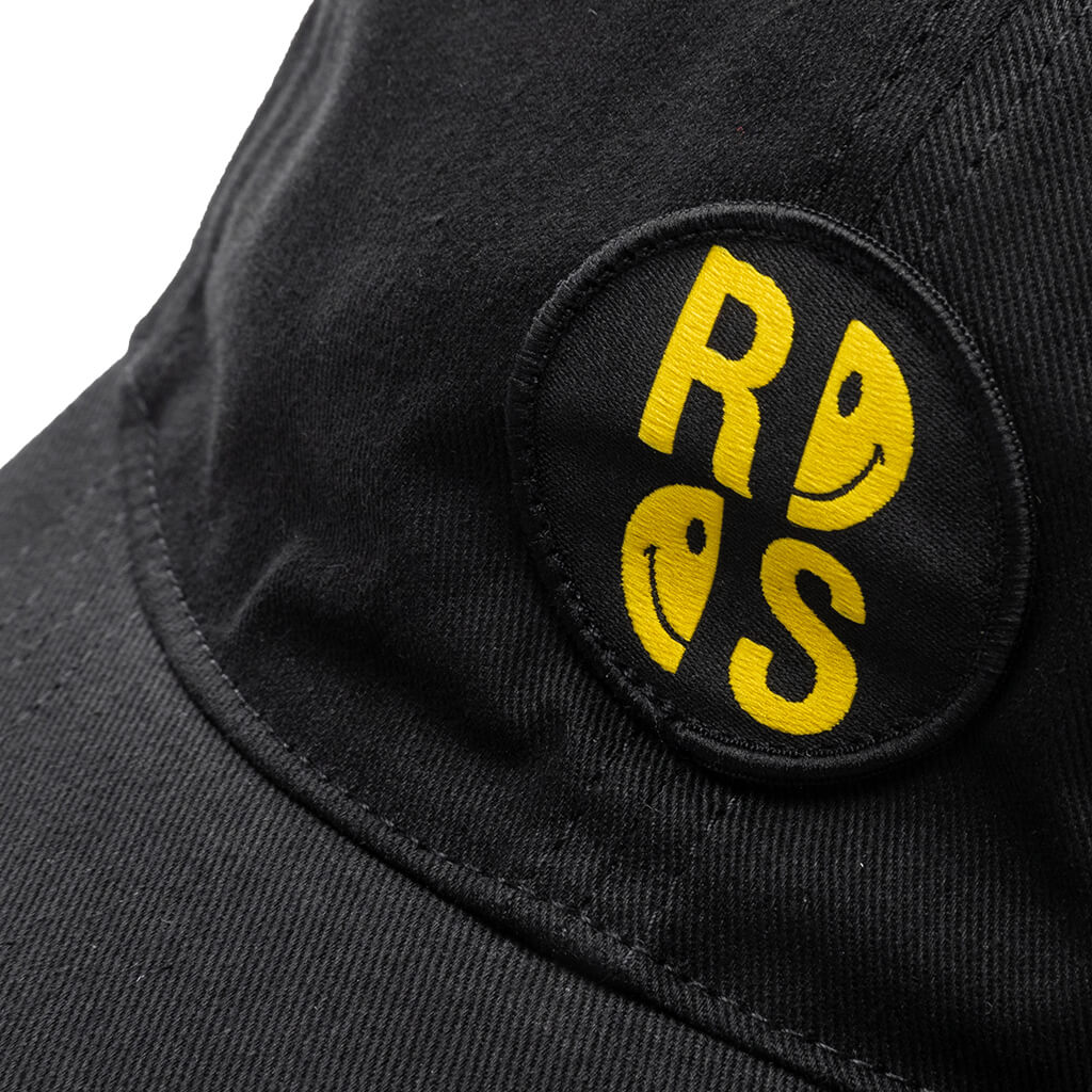 RS-Smiley Badge Cap - Black