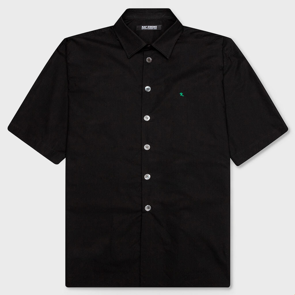 S/S Shirt with Grimcrawler Embroidery - Black