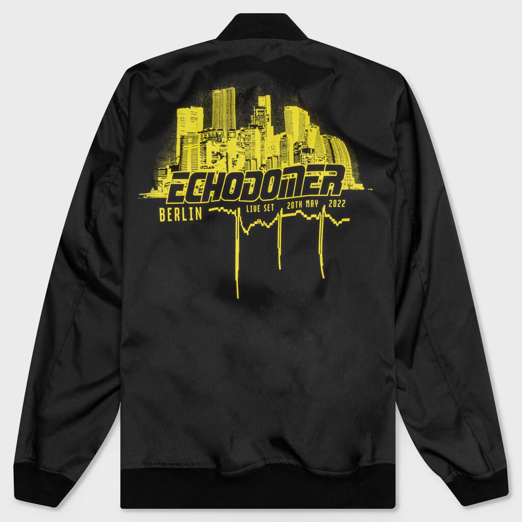 School Uniform Bomber Echodomer - Black
