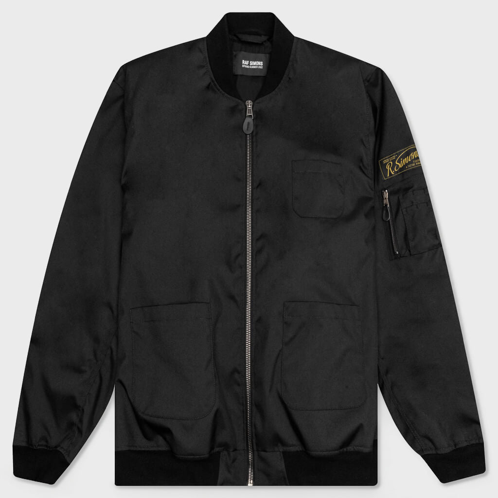 School Uniform Bomber Echodomer - Black