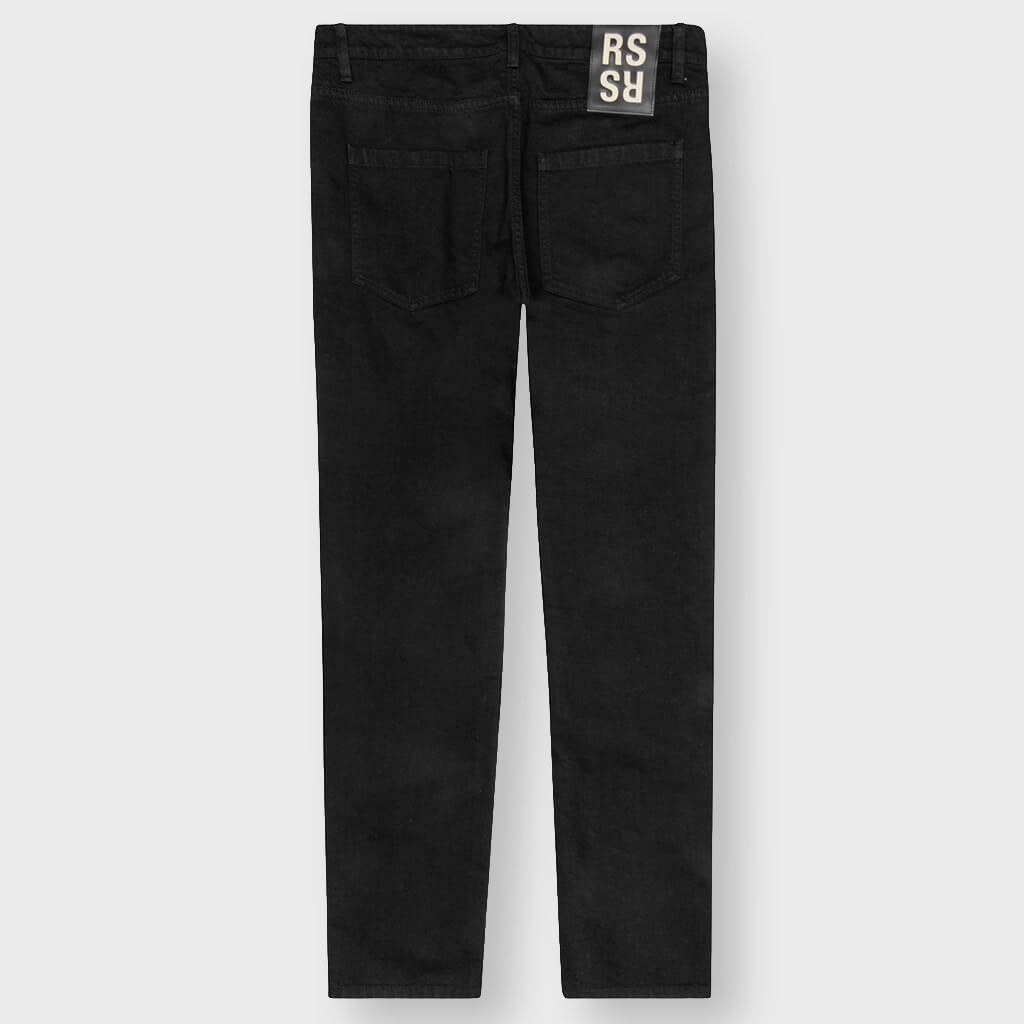 Slim Fit Denim Pants - Black