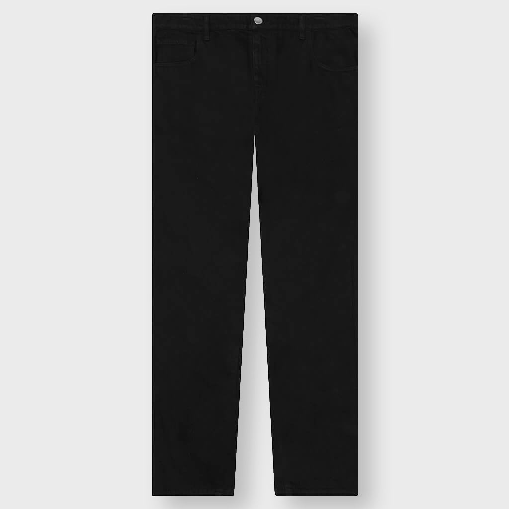 Slim Fit Denim Pants - Black
