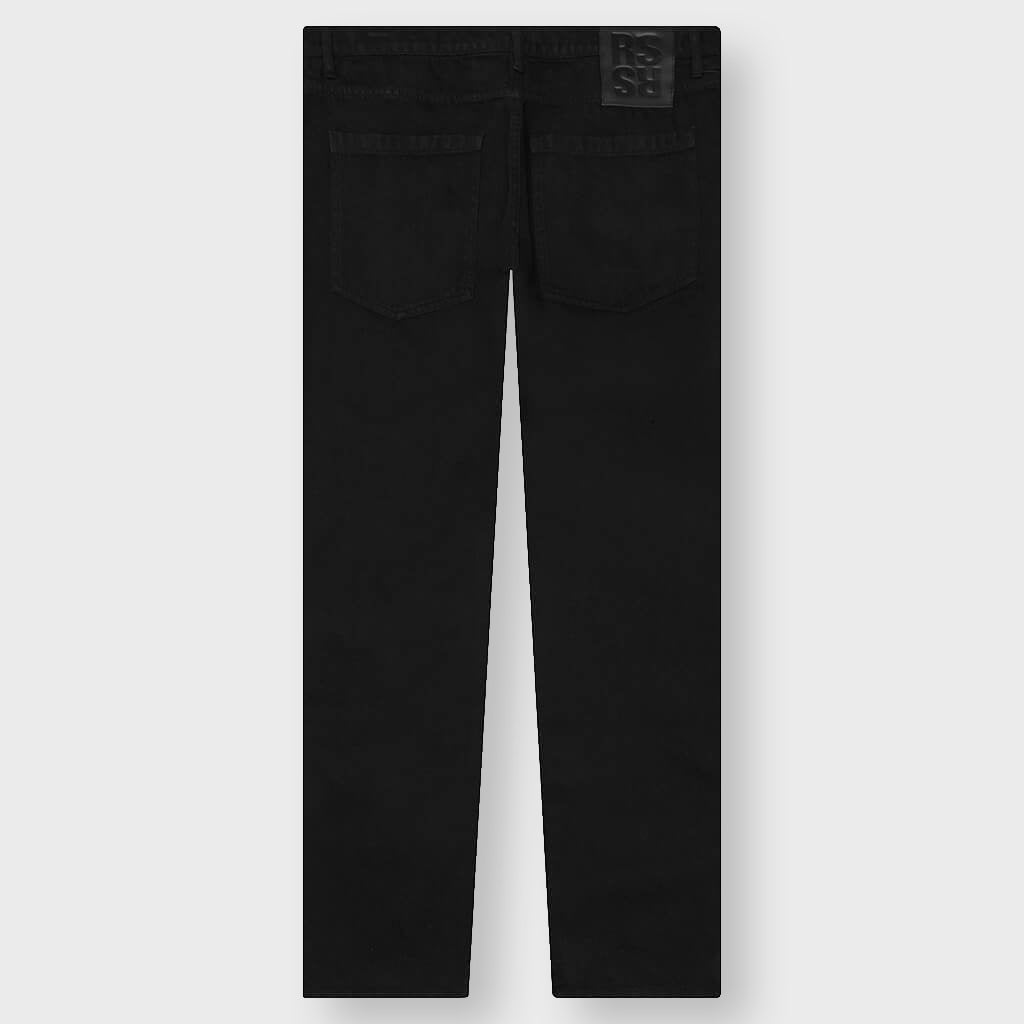 Slim Fit Denim Pants - Black