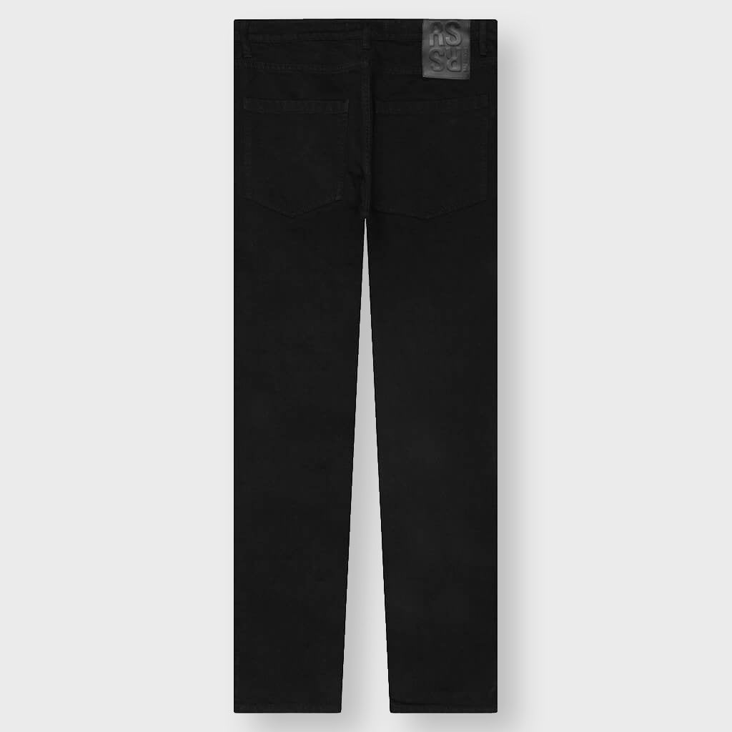 Slim Fit Denim Pants - Black