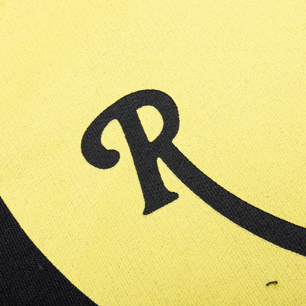 Smiley Print 50th Anniversary Hoodie - Black