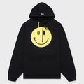 Smiley Print 50th Anniversary Hoodie - Black