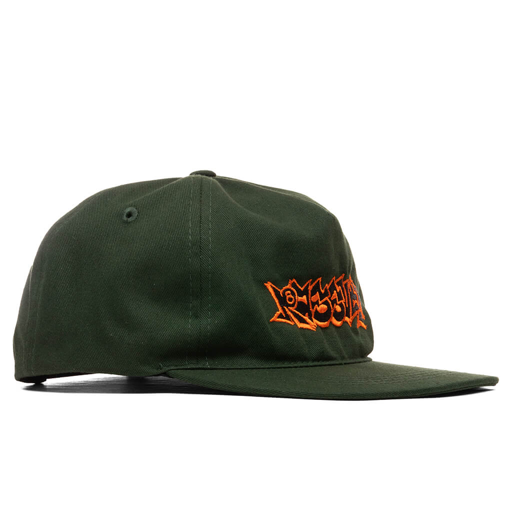 Graffiti Logo Cap - Dark Green