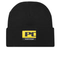 PC Logo Patch Beanie - Black